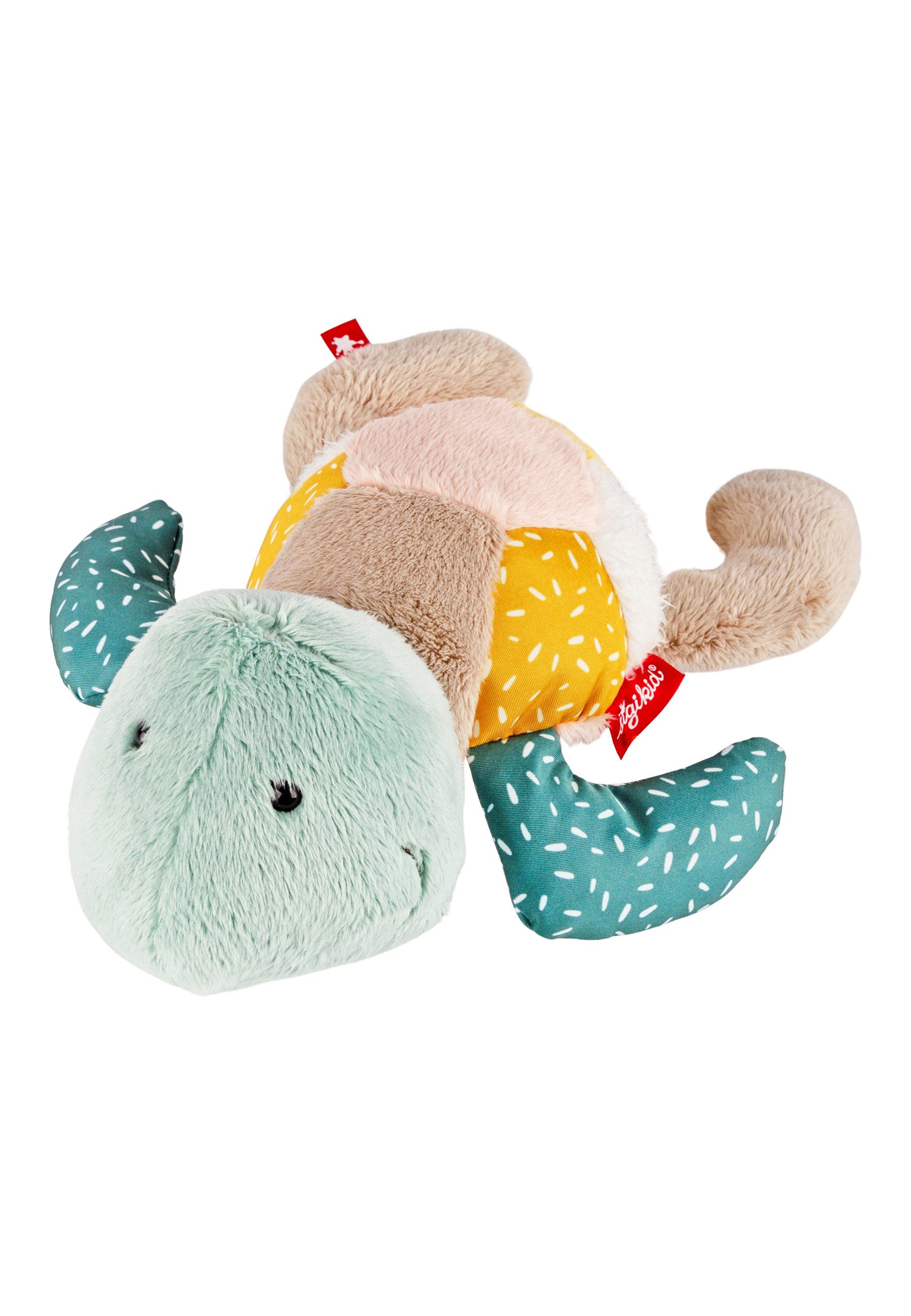 Sigikid Kuscheltier Schildkröte Patchwork für Babys und Kinder Unisex (1-St)