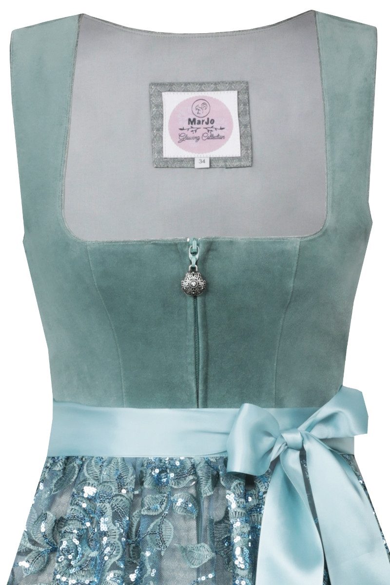 MarJo Dirndl Samt Dirndl 2tlg. - VEITSBRONN II - jade günstig online kaufen