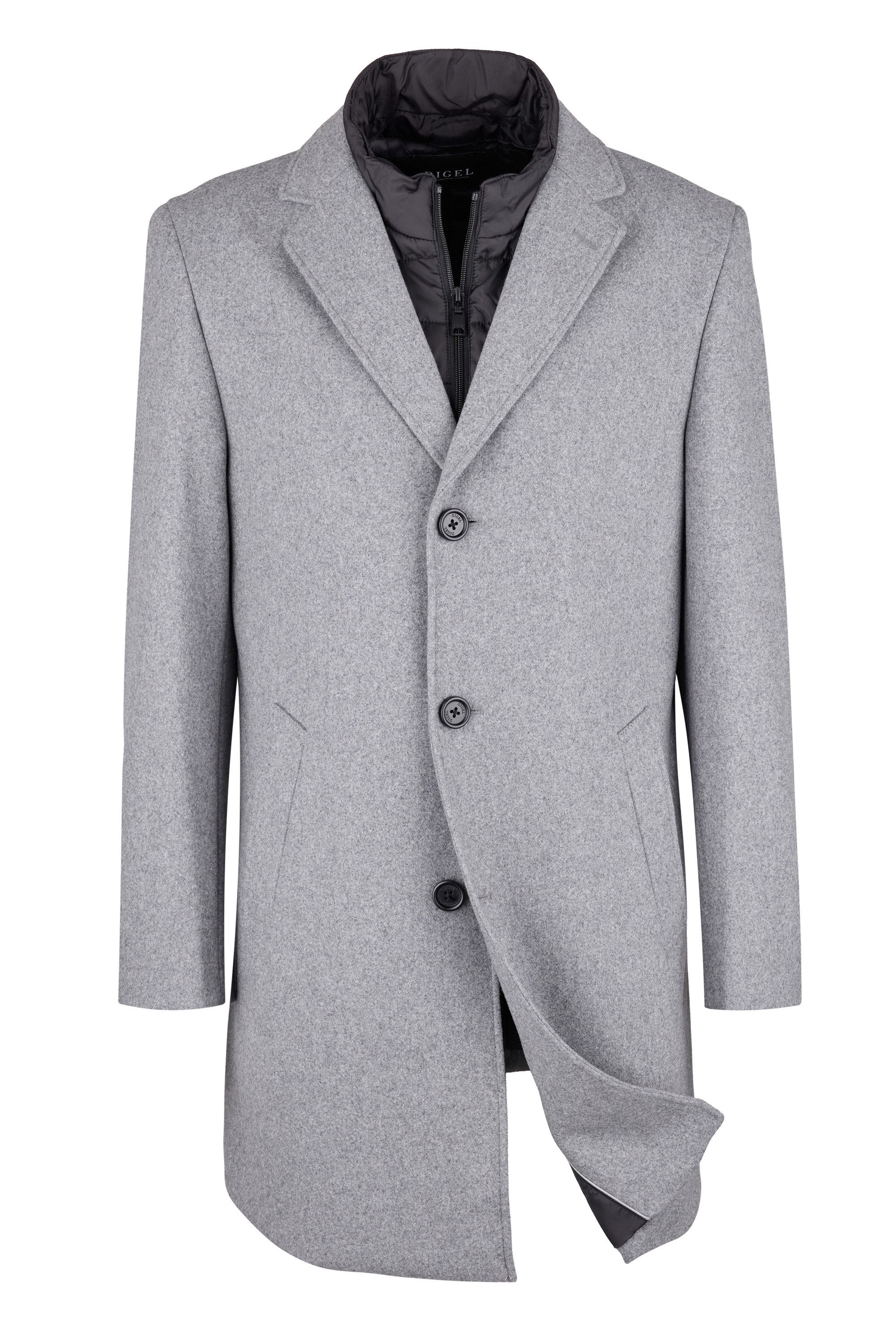 Digel Langmantel Deus (1-tlg) Kissing Buttons, Herausnehmbare Innenweste