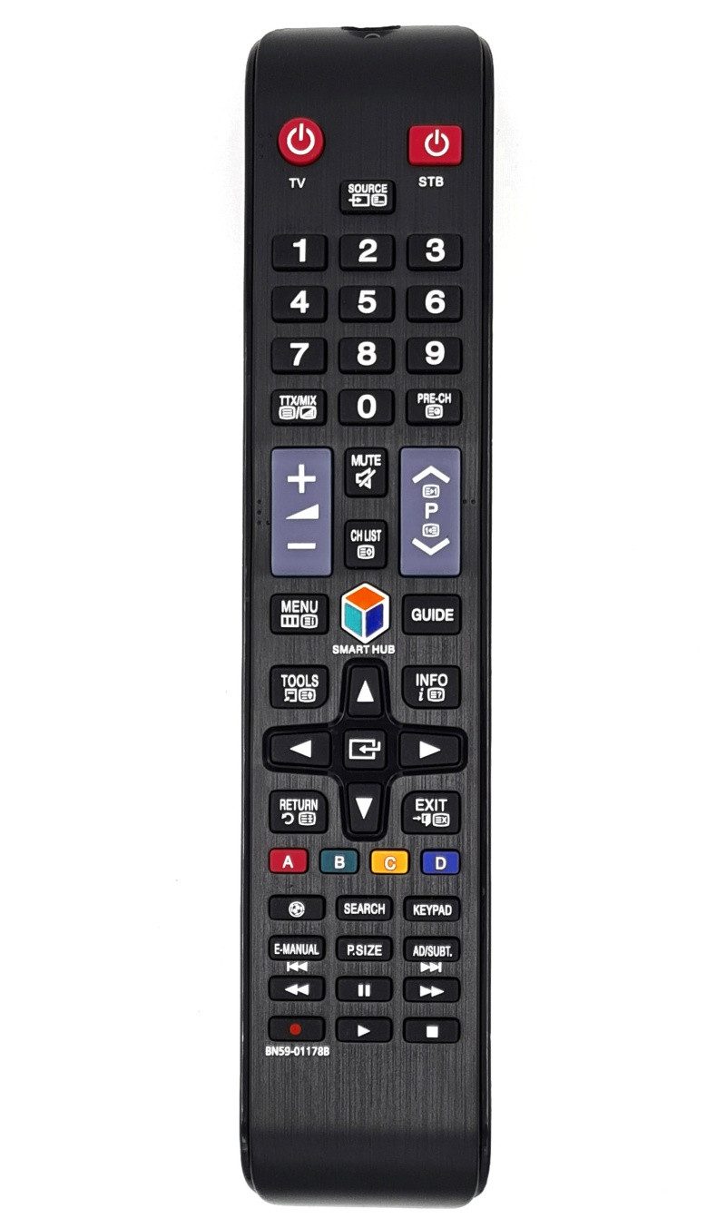 Alltro Ersatz Fernbedienung passend für alle Samsung LED Smart TV´S Fernbedienung