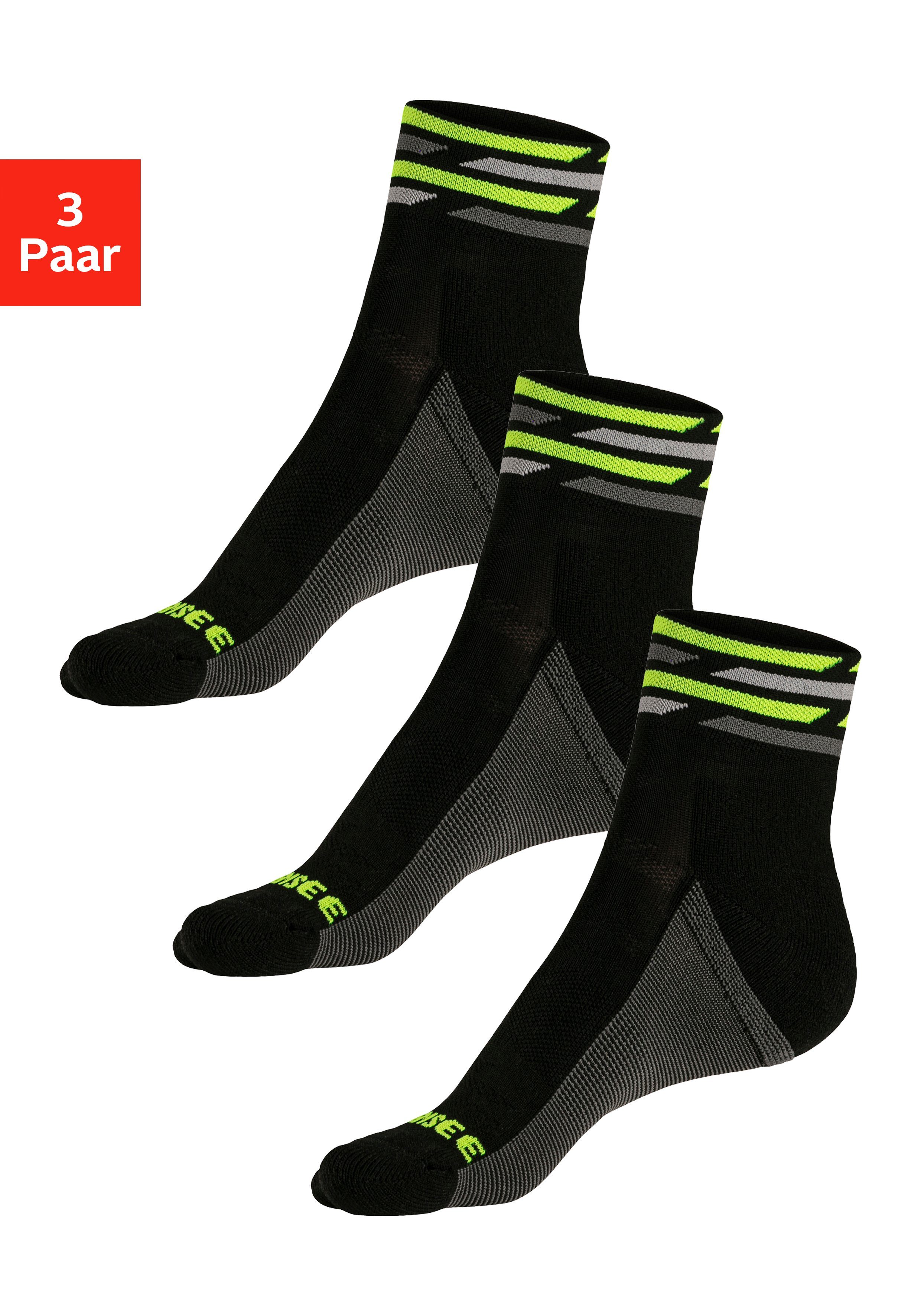 Chiemsee Funktionssocken (Packung, 3-Paar) Nylon-Microfaser Sportsocken günstig online kaufen