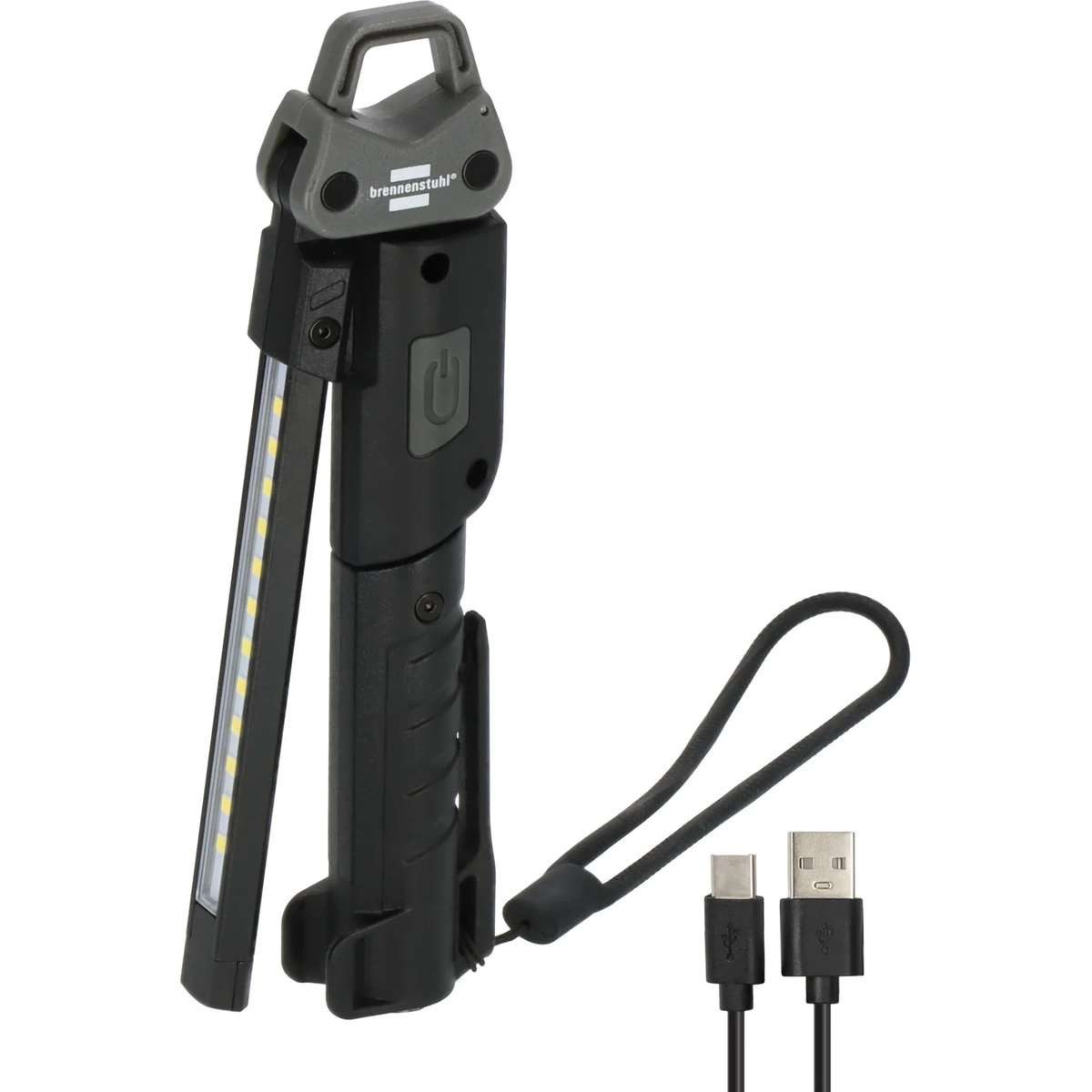 Brennenstuhl LED Arbeitsleuchte Brennenstuhl 1173730002 Arbeitslampe Schwarz, Grau LED 3 W