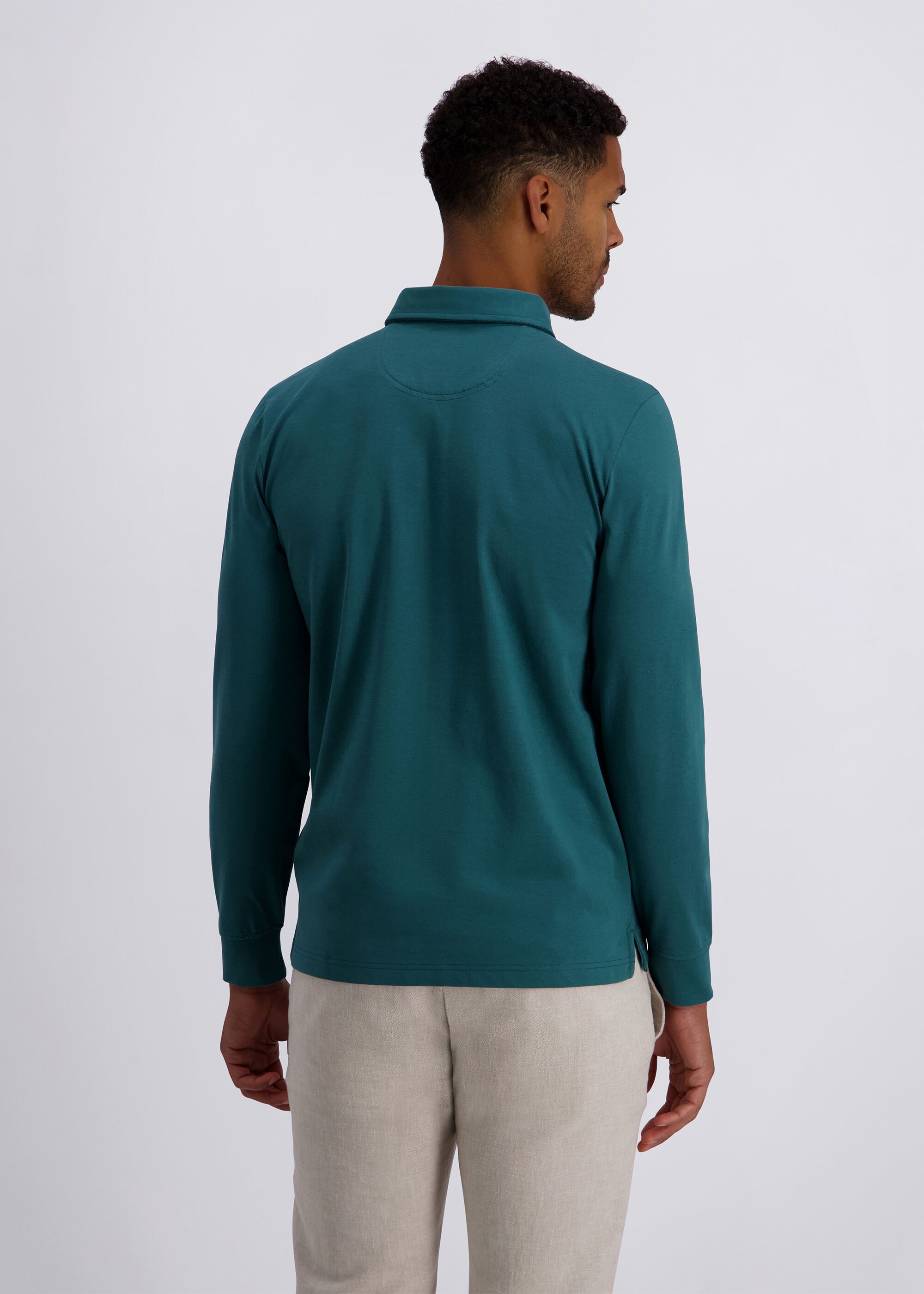Pierre Cardin Langarmshirt (1-tlg) Single Jersey