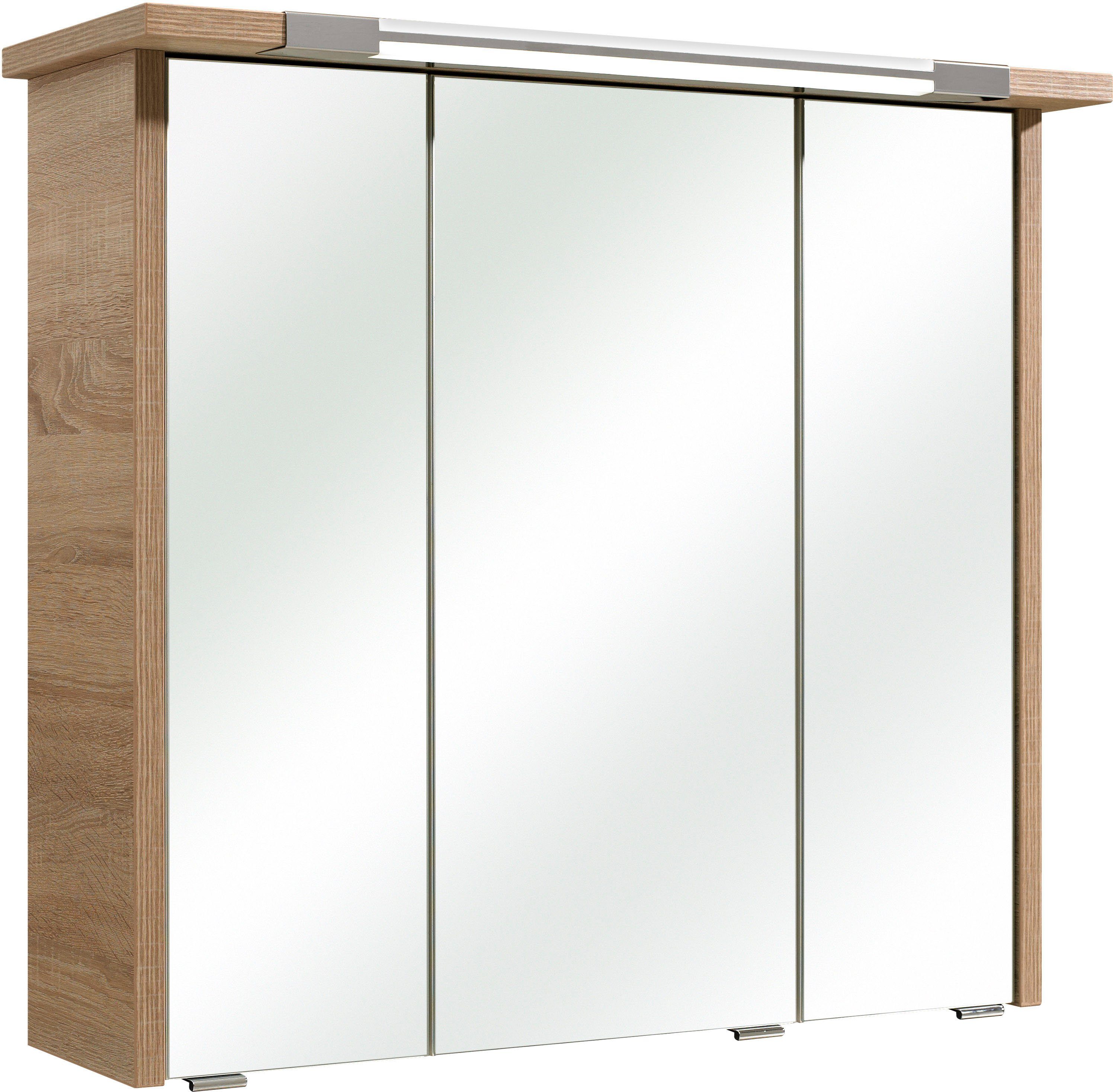 Saphir Spiegelschrank Quickset 382 Badschrank, 3 Spiegeltüren, 6 Einlegeböd günstig online kaufen