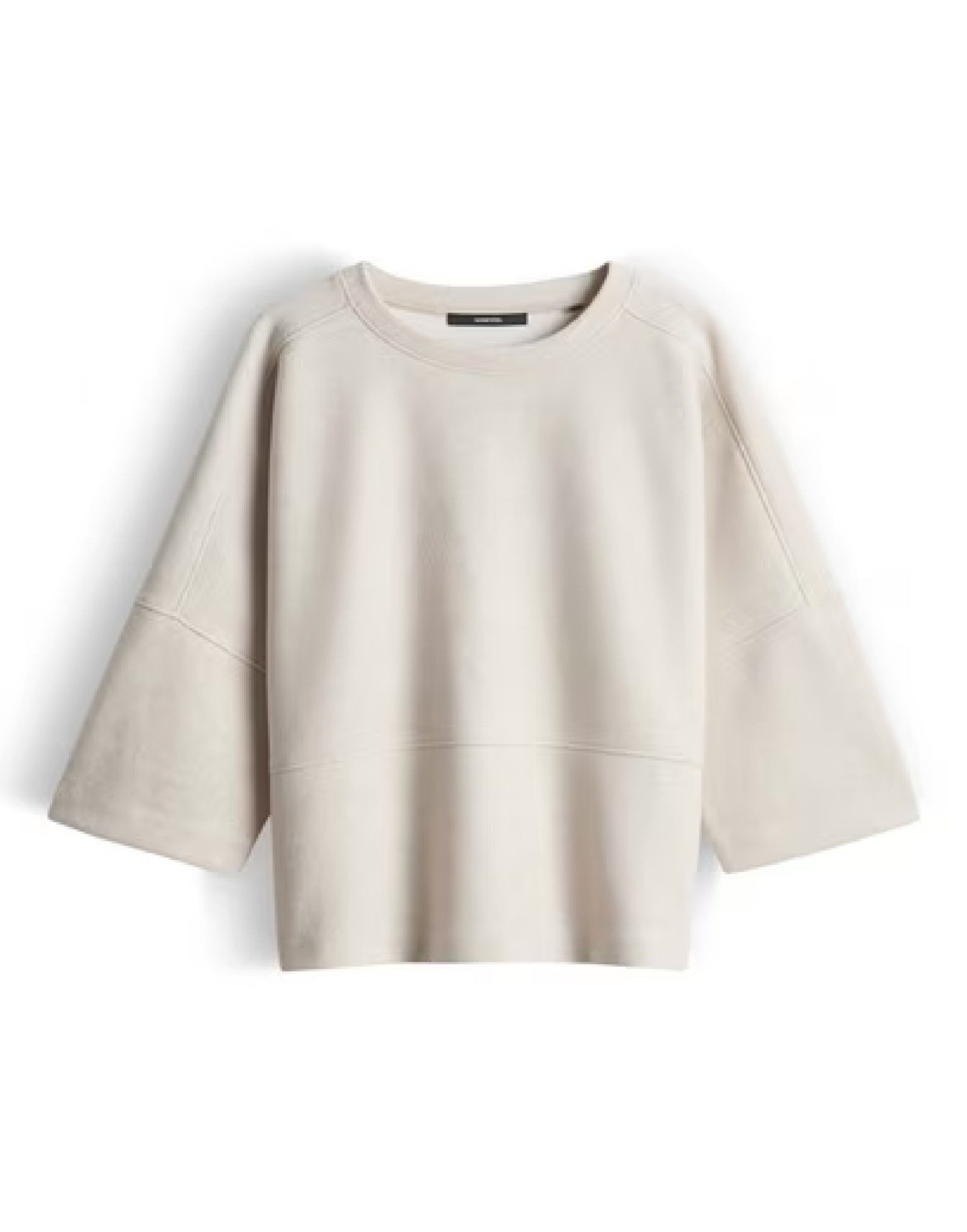 Sweatshirt UBENTHE Boxy mit weich aufgerauter Textur