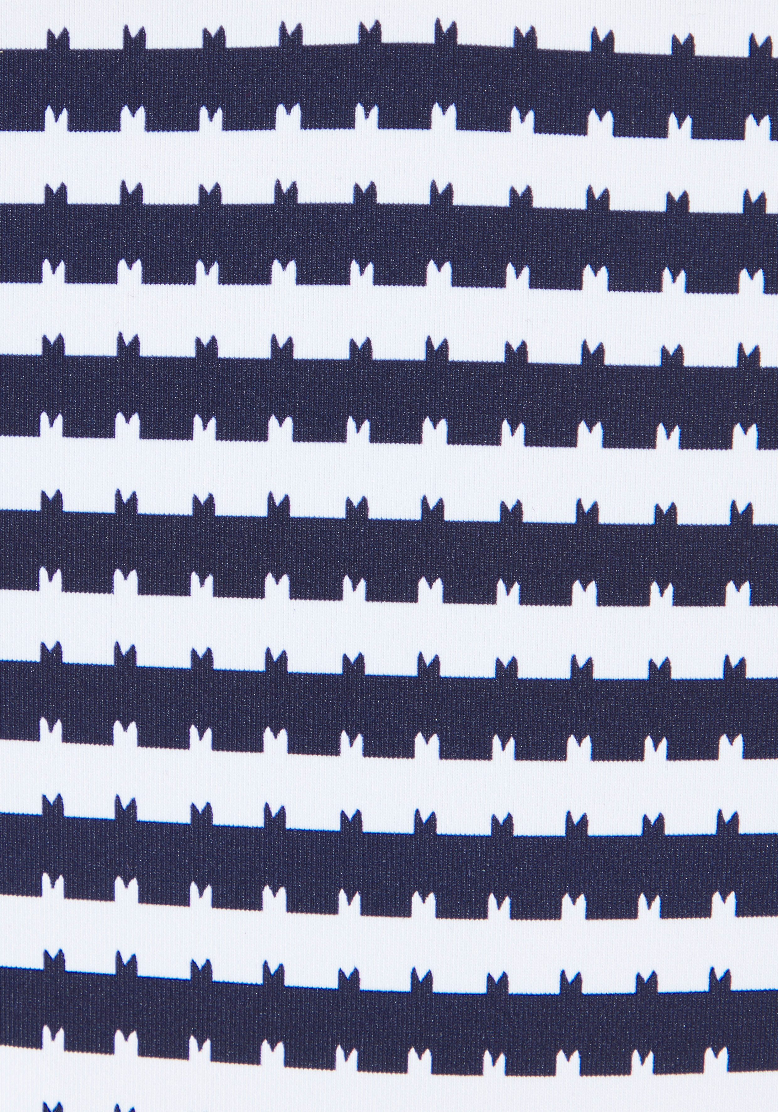 s.Oliver Bikini-Hose Elain mit kontrastfarbigen Zierringen