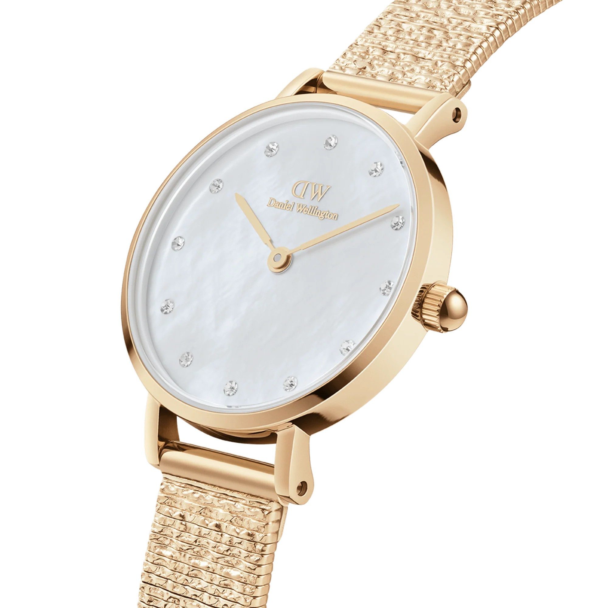 Daniel Wellington Quarzuhr Petite Lumine Pressed Piano