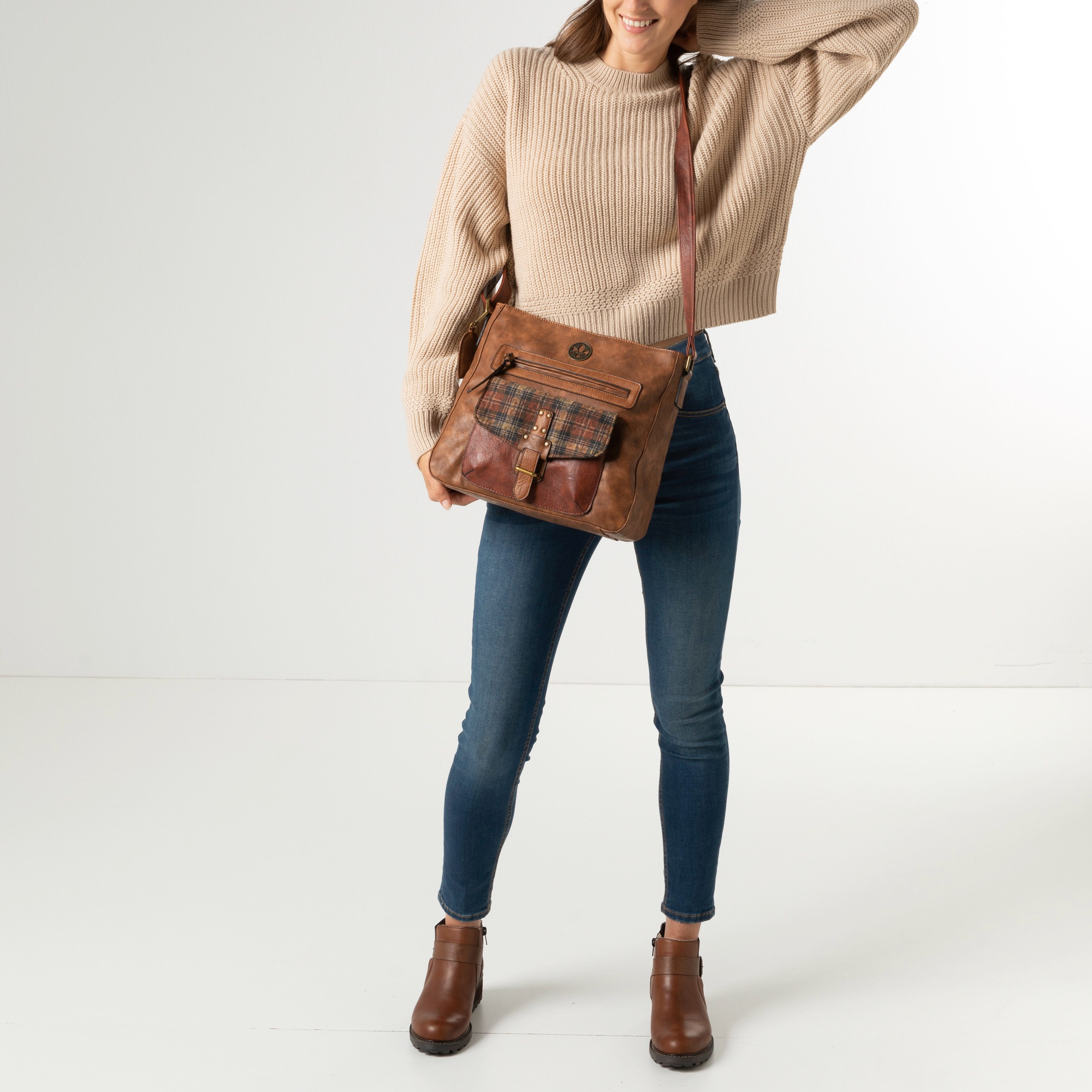 Rieker Umhängetasche, Schultertasche Handtasche günstig online kaufen