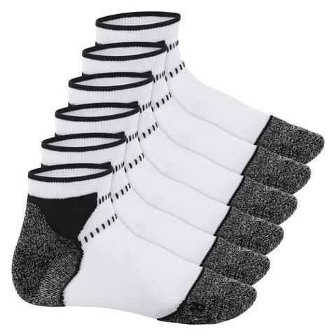 Footstar Sportsocken Damen & Herren Funktions Sport Socken (6 Paar) Laufsocken
