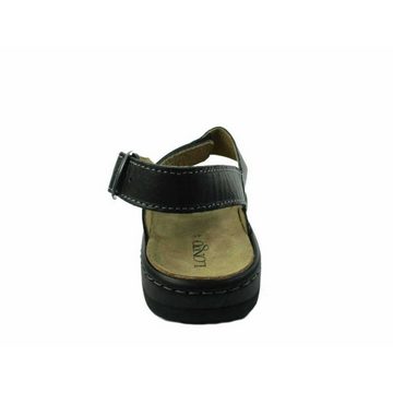 Longo schwarz regular fit Sandale (1-tlg)