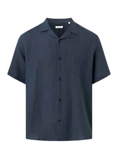 KnowledgeCotton Apparel Kurzarmhemd Box fit short sleeved linen shirt