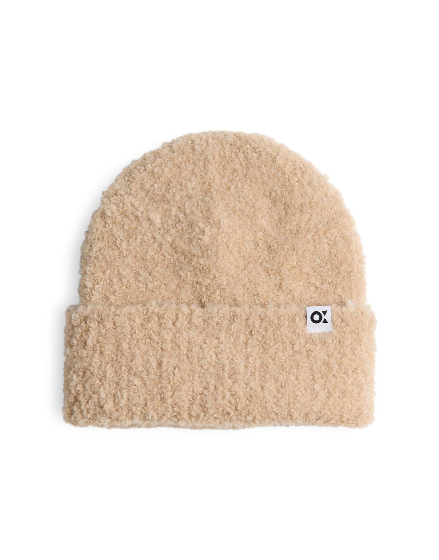 OPUS Strickmütze AWOMI aus kuscheligem Bouclé one size, flauschiger Griff
