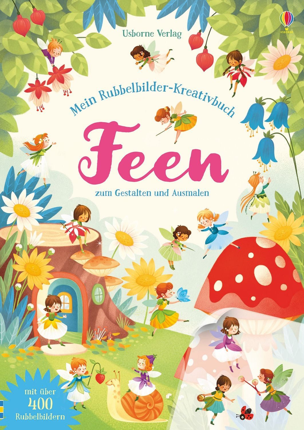 Mein Rubbelbilder-Kreativbuch: Feen / Abigail Wheatley