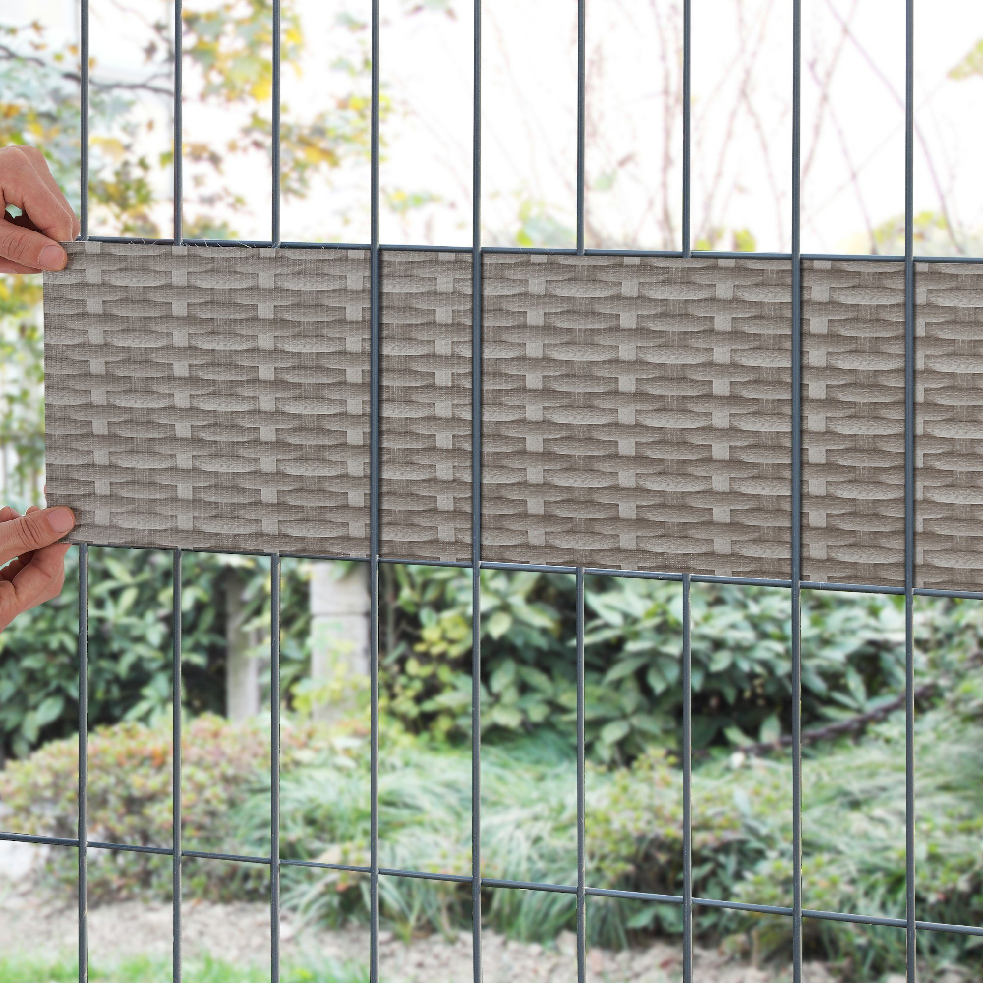 en.casa Zaun, (Set), »Jesteburg« Sichtschutzfolie 4x35m günstig online kaufen