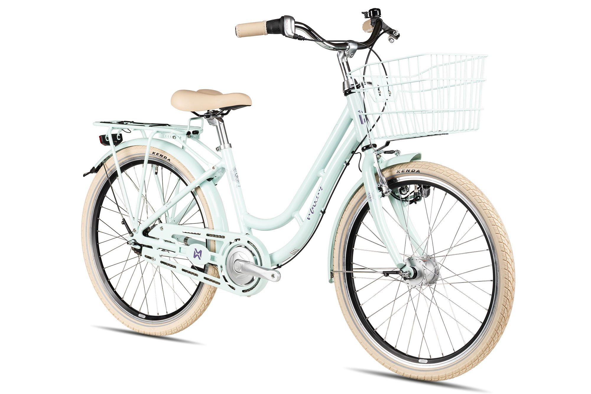 Maxim Kinderfahrrad EMMA 24 7 Wave, 7 Gang Shimano Nexus 7 SG-C3001 Rücktritt Schaltwerk, Nabenschaltung Rücktritt, Nabenschaltung Rücktritt grün