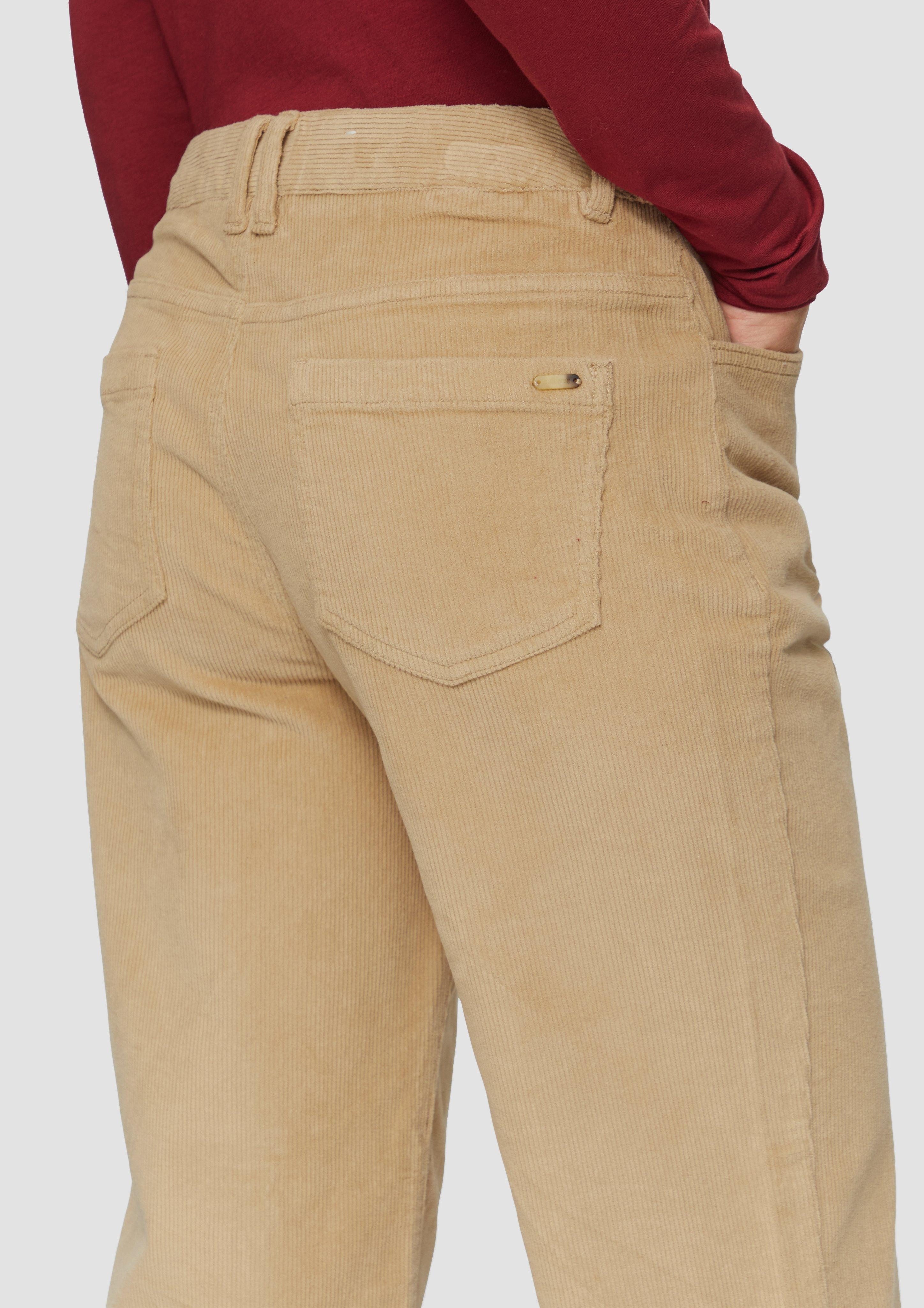 s.Oliver 3/4-Hose Elastische Culotte aus Cord günstig online kaufen