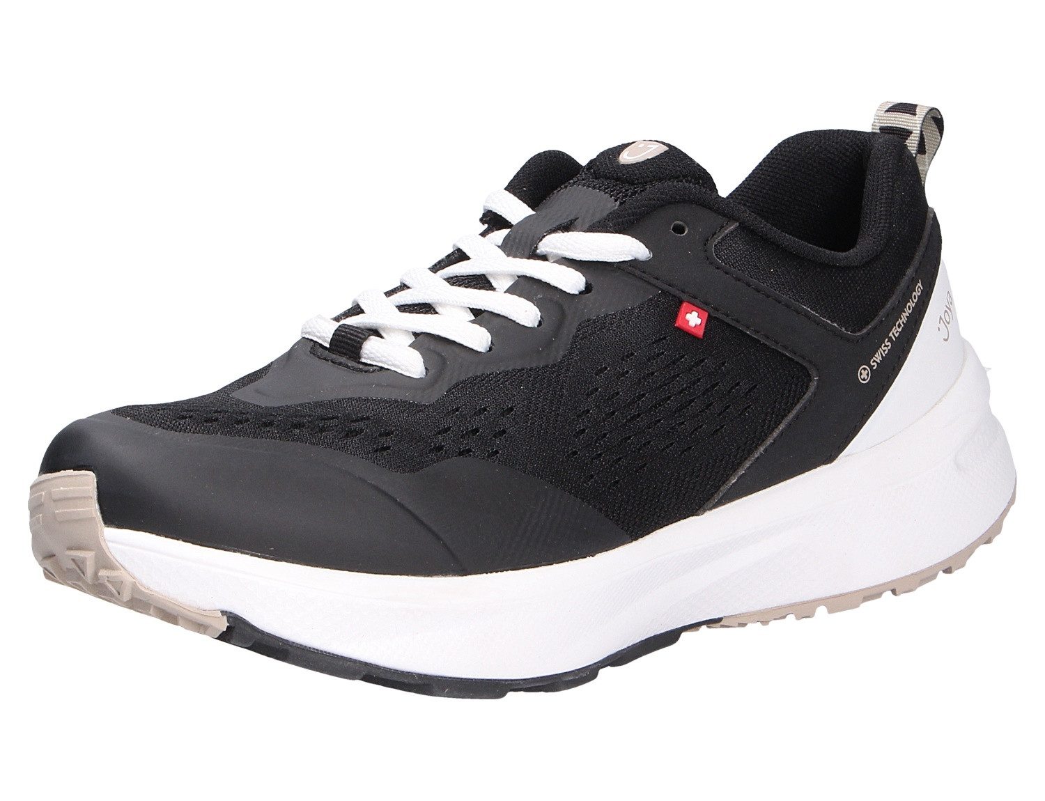 VELOCE W BLACK/WHITE Schnürschuh