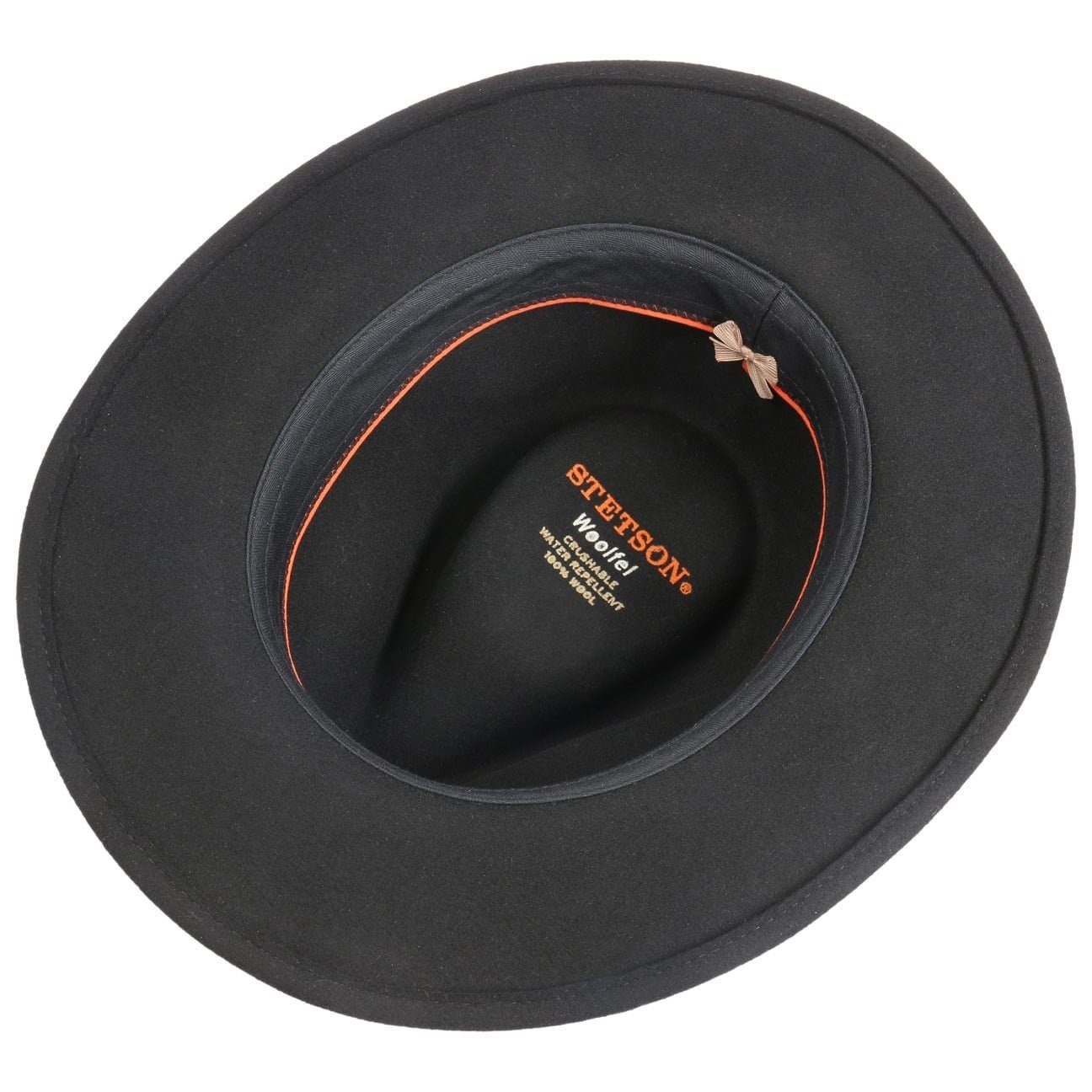 Stetson Cowboyhut (1-St) Herrenhut mit Lederband