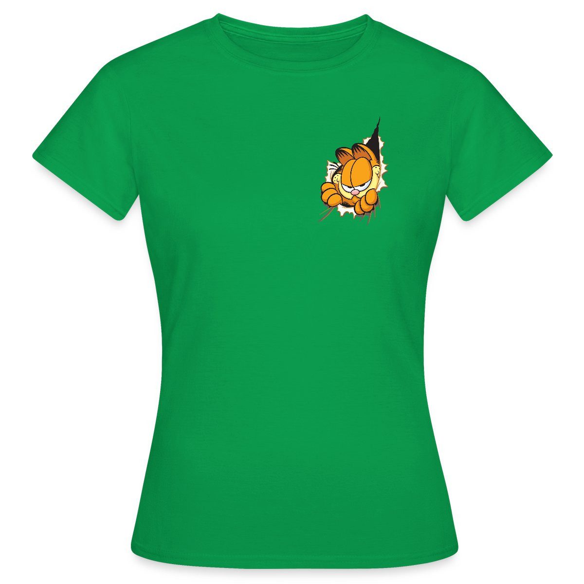 Spreadshirt T-Shirt Garfield Hier Ist Garfield günstig online kaufen