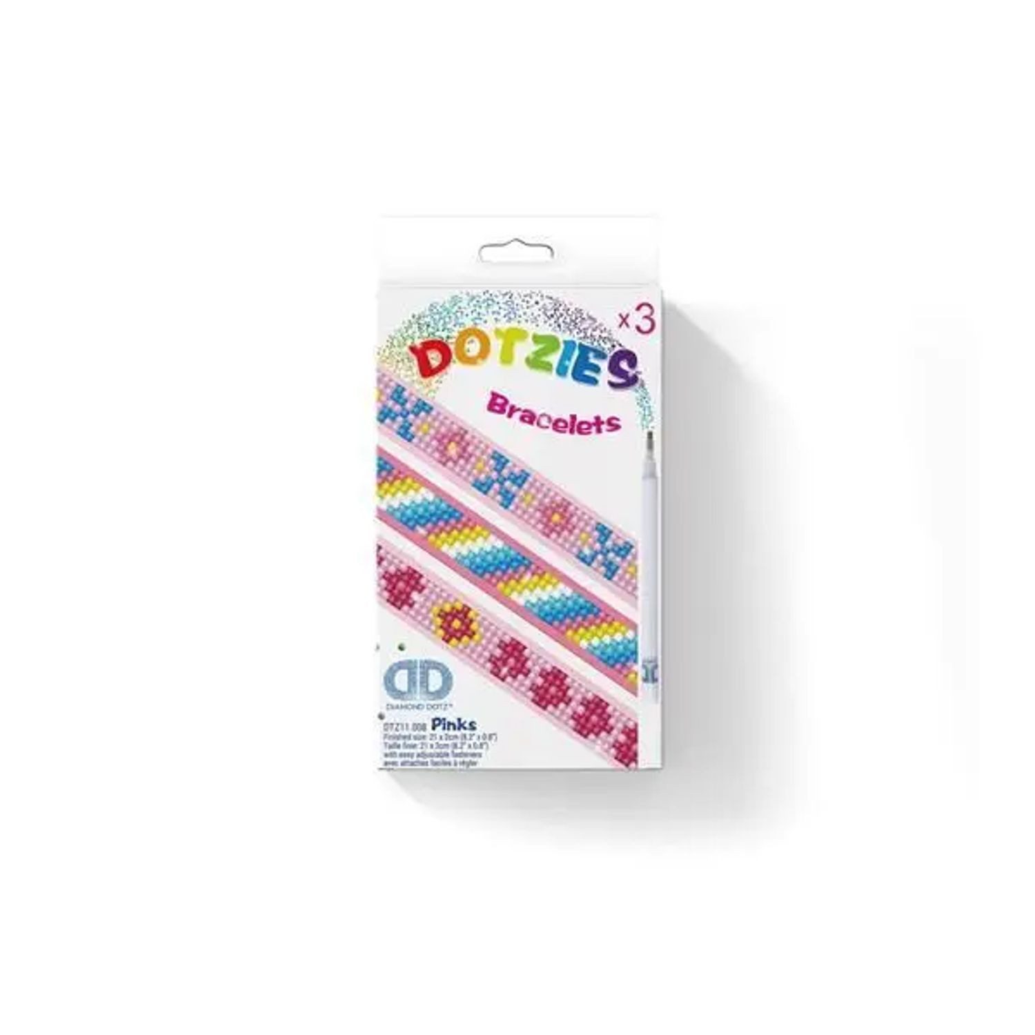 Spiel Dotzies by Diamond Dotz Armbänder Retro Pink
