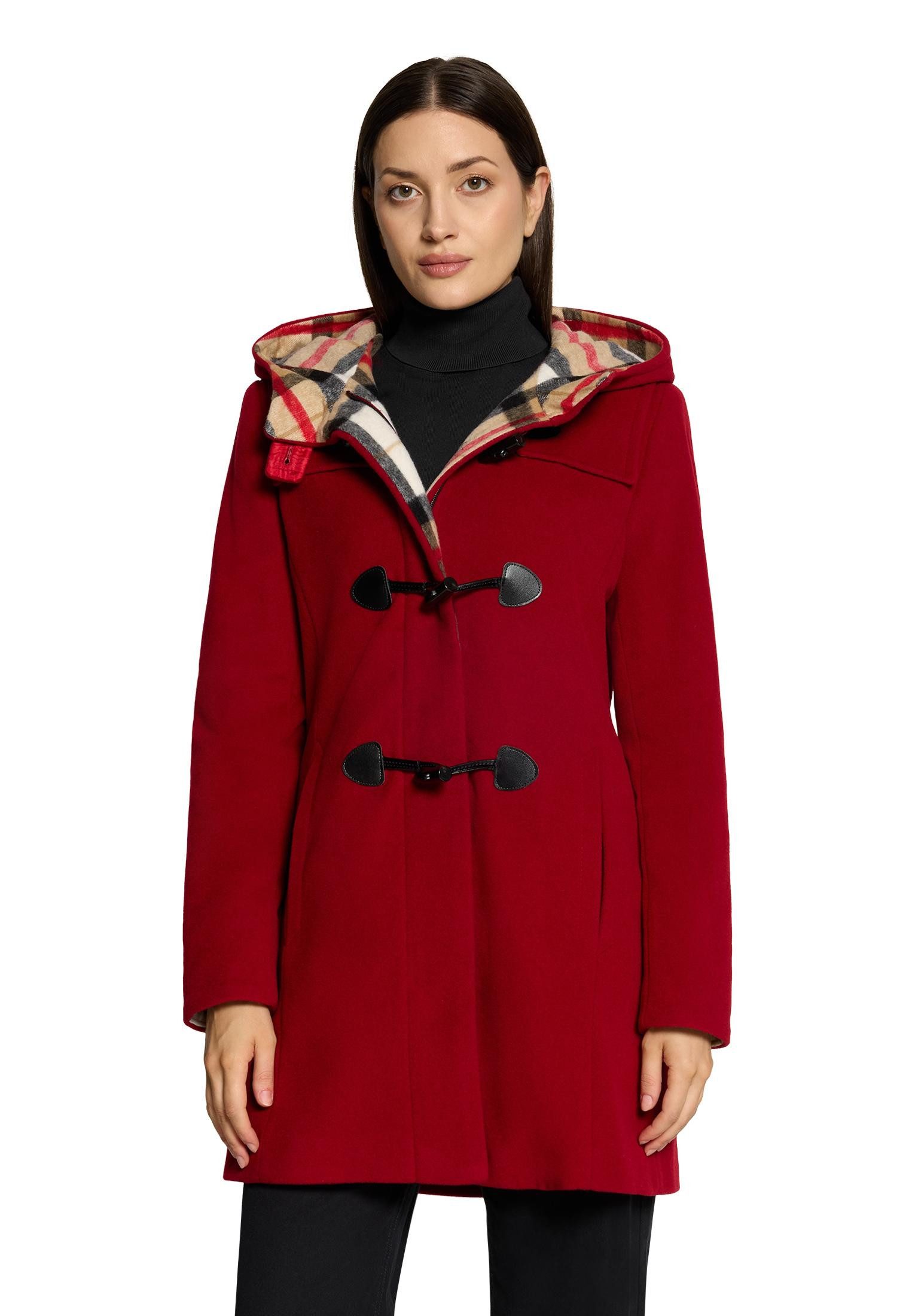Gil Bret Dufflecoat Dufflecoat mit Kapuze und Wolle/Kaschmir