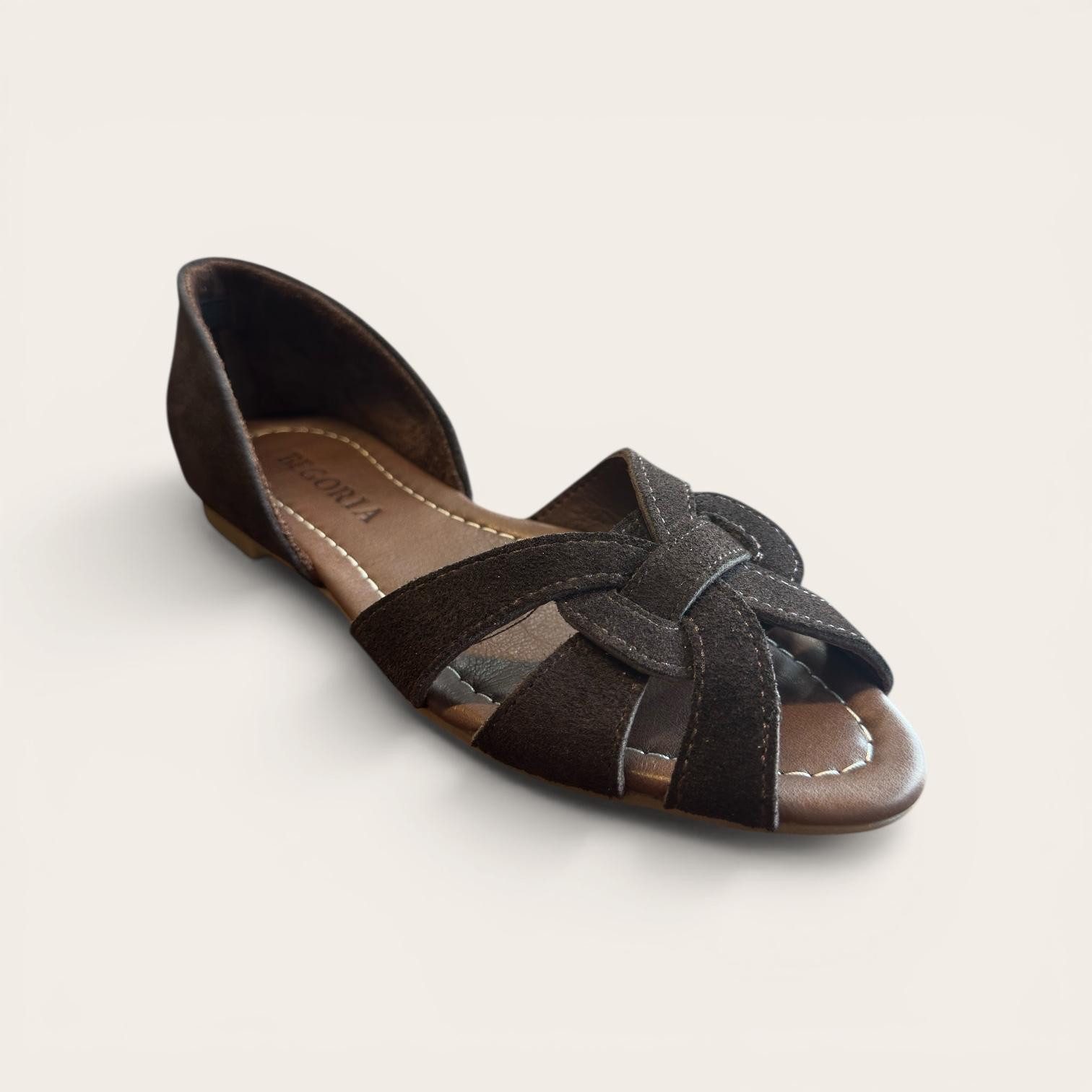 Begoria Begoria Charm - Stillvolle Wildleder Damen Loafer mit Schleife Loafer