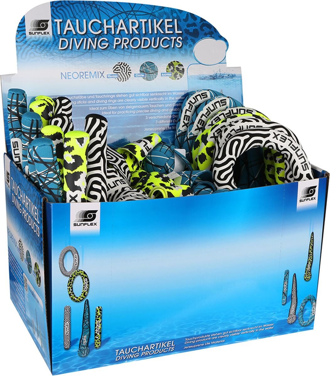 Sunflex Tauchset Sunflex Tauchartikel Neoremix, sortiert