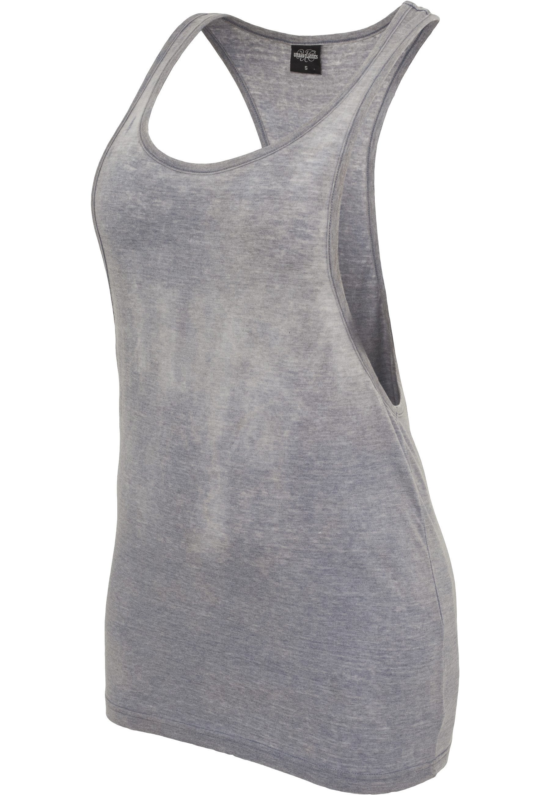 URBAN CLASSICS Tanktop Urban Classics Damen Ladies Loose Burnout Tank (1-tlg)