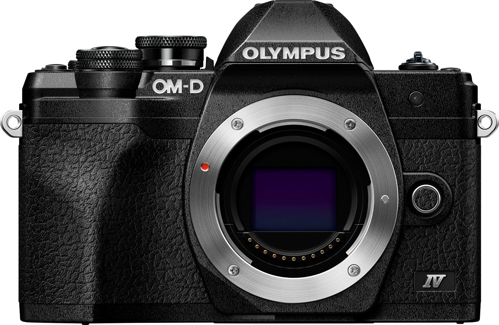 Olympus E-M10 Mark IV Systemkamera-Body (20,3 MP, Bluetooth, WLAN (WiFi), +BLS-50, F-5AC USB-AC Adapter, USB cable, Shoulder Strap)