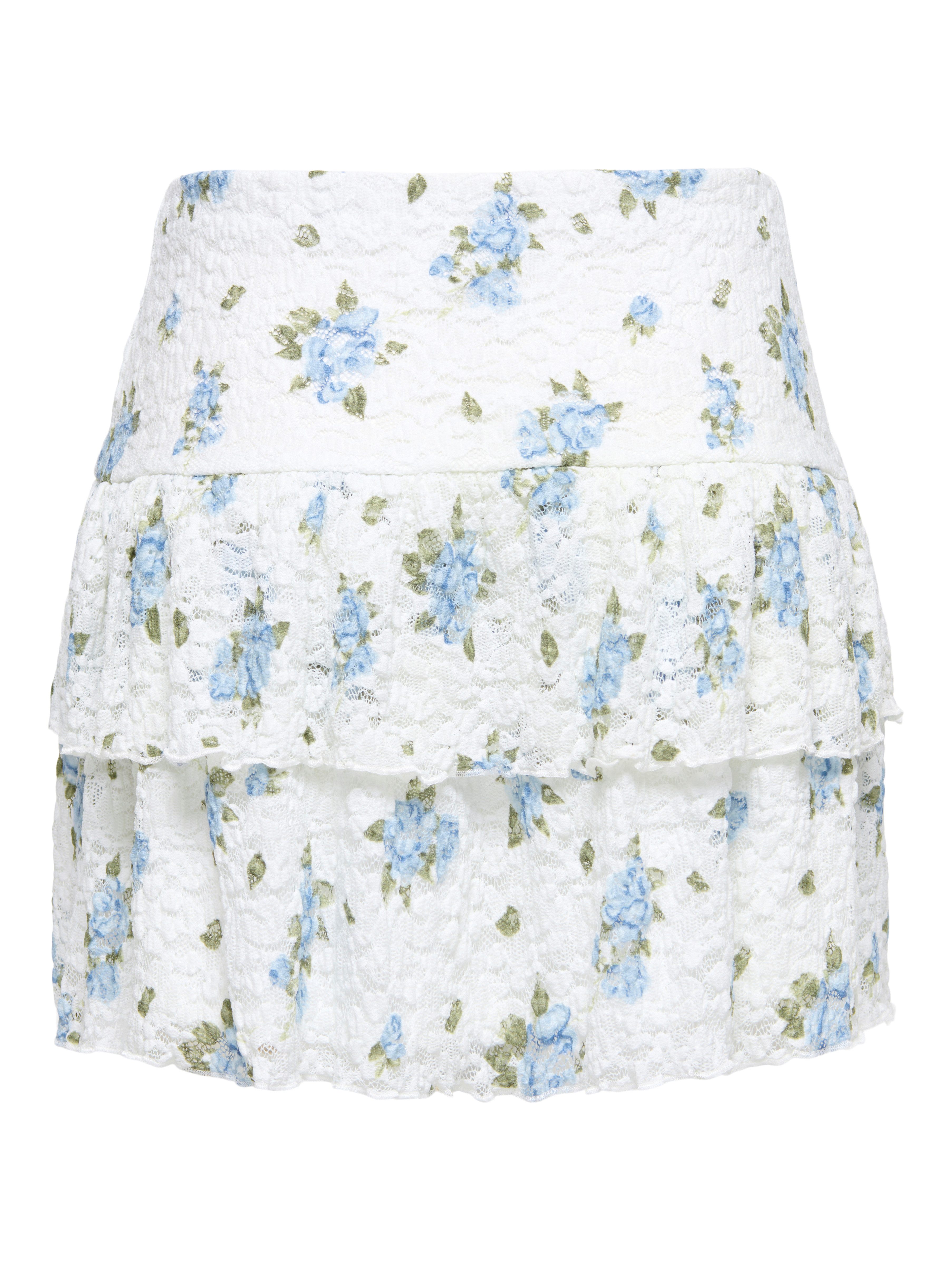 ONLY Minirock ONLSAGA LACE MINI SKIRT Materialmix