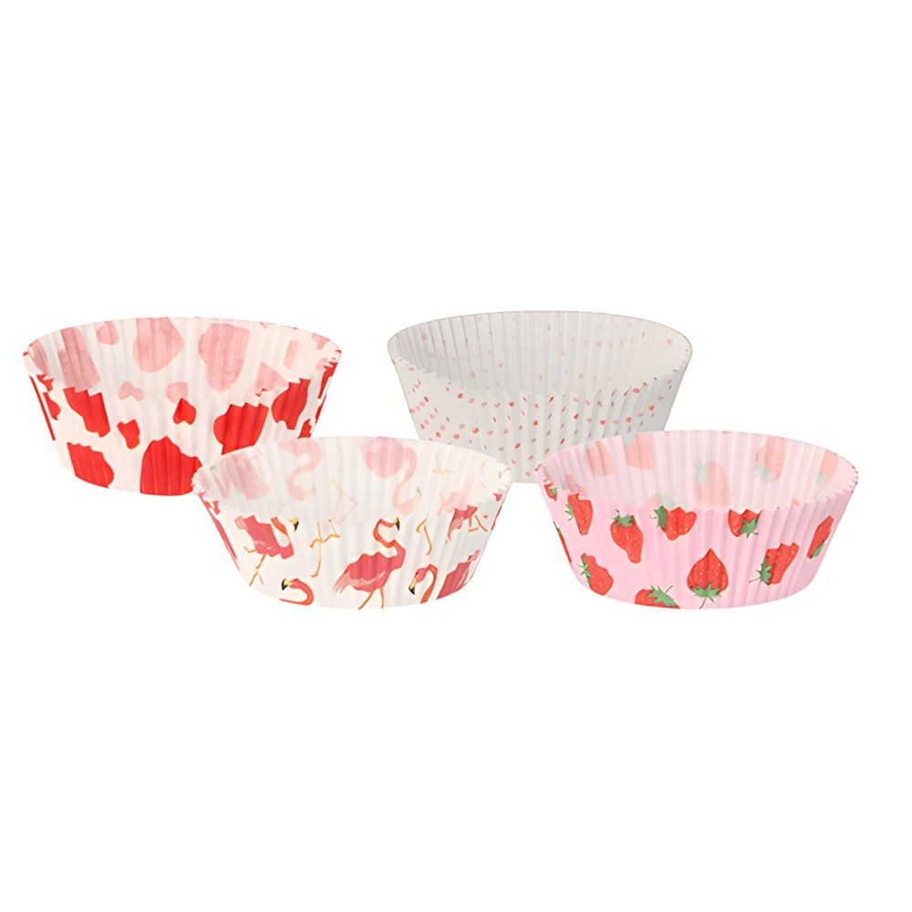 PAPSTAR Backform Backförmchen Ø 5 cm, 2,5 cm 4 Motive sortiert 1440 Stk