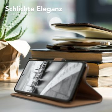 EAZY CASE Handyhülle Uni Bookstyle für Xiaomi 11T / 11T Pro 5G 6,67 Zoll, Schutzhülle mit Standfunktion Kartenfach Handytasche aufklappbar Etui