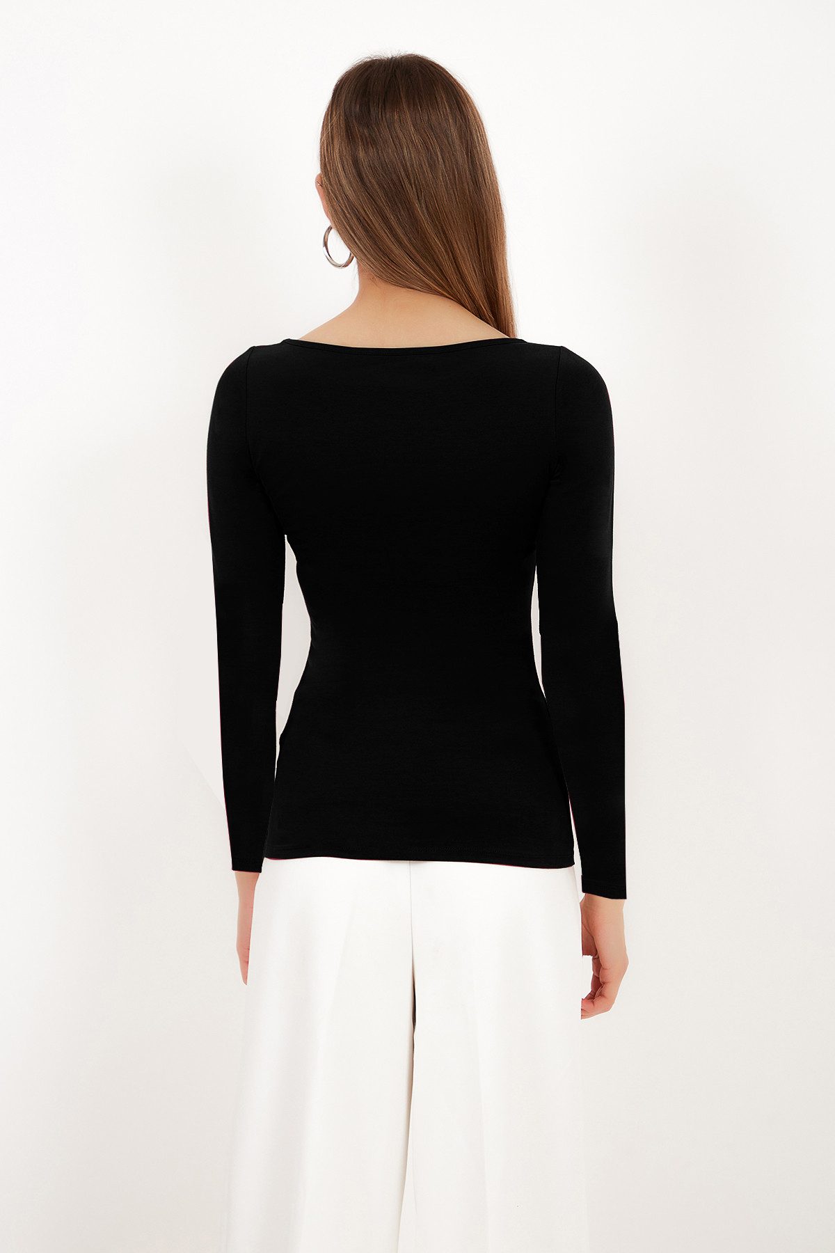 Vivienne Fashion Langarmshirt Hochwertige Modal Langarmshirt günstig online kaufen