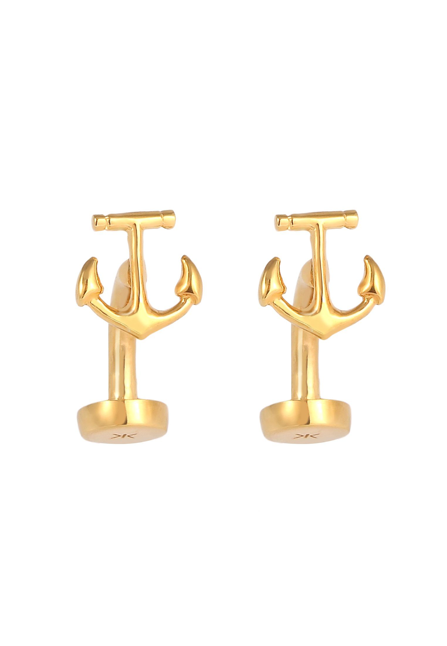 Kuzzoi Manschettenknöpfe Anker Symbol Maritim edel 925 Silber, Anker