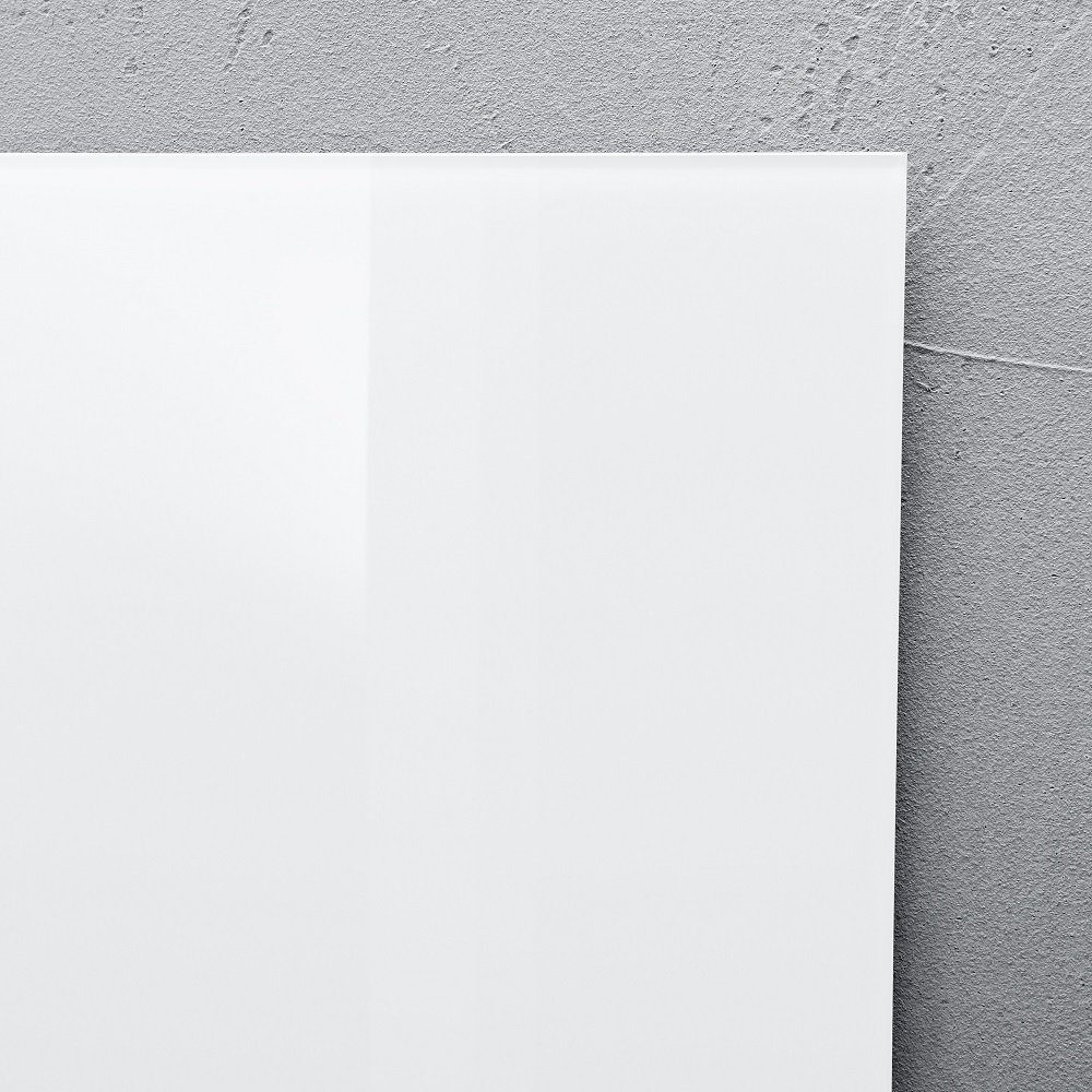 Sigel Magnettafel 1 Glas-Magnettafel ARTVERUM 91x46cm - weiß, (1-tlg)