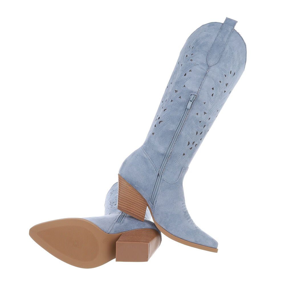 Ital-Design Damen Cowboyboots Western Westernstiefel (85757850) günstig online kaufen