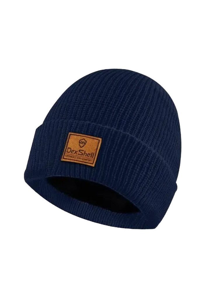 DexShell Beanie Wintermütze Watch Wool Blend (wasserdicht, winddicht) navyblau