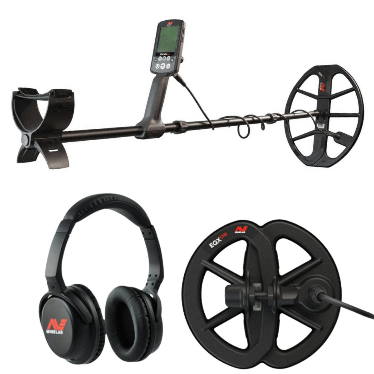Minelab Metalldetektor Equinox 800, Multifrequenz + Gratis 6" Spule