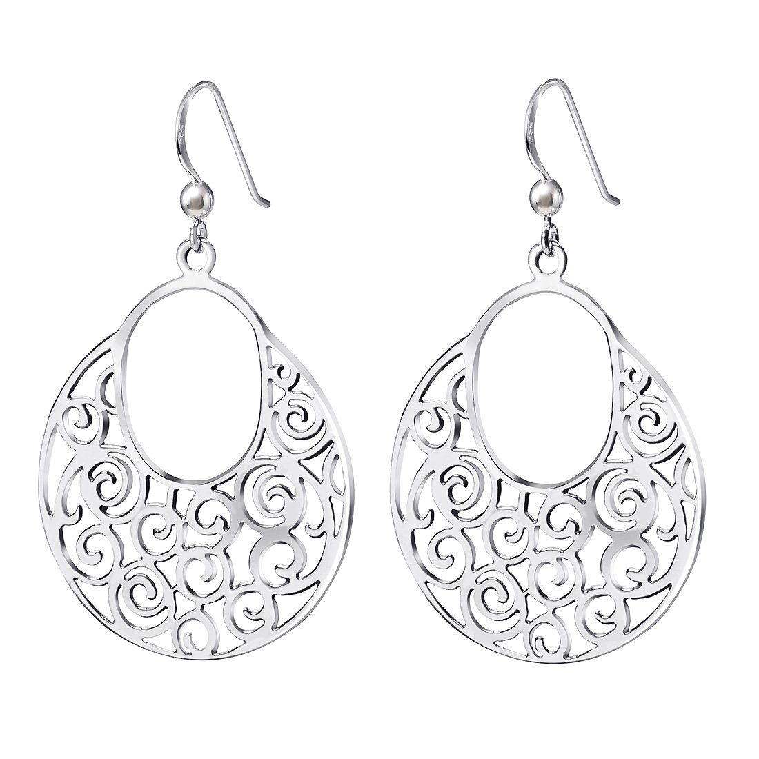 Materia Paar Ohrhänger Damen Ohrringe Silber Ornament orientalisch SO-60, 9 günstig online kaufen