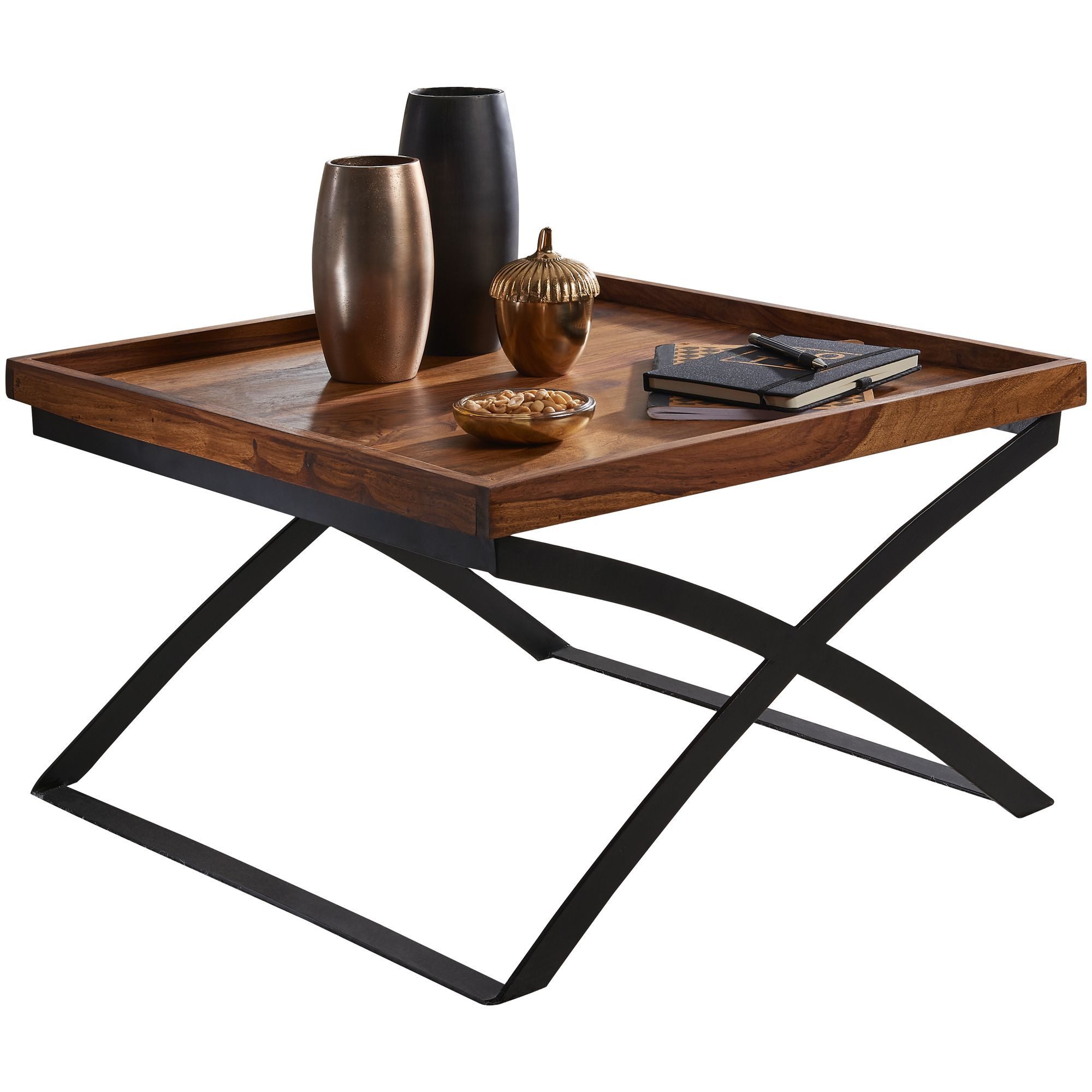 KADIMA DESIGN Couchtisch Wohnzimmertisch Industrial Style, günstig online kaufen