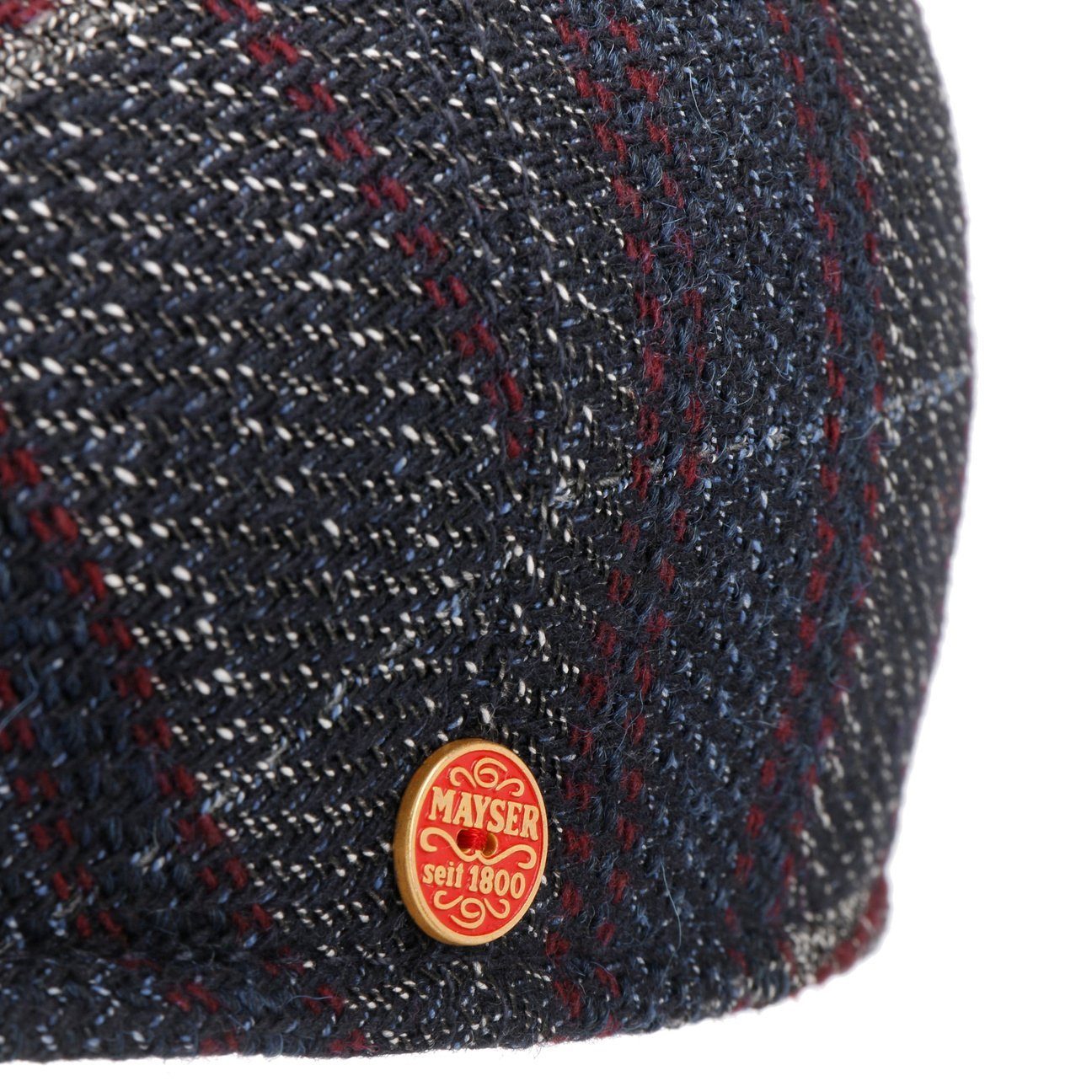 Mayser Flat Cap (1-St) Schirmmütze mit Schirm, Made in the EU