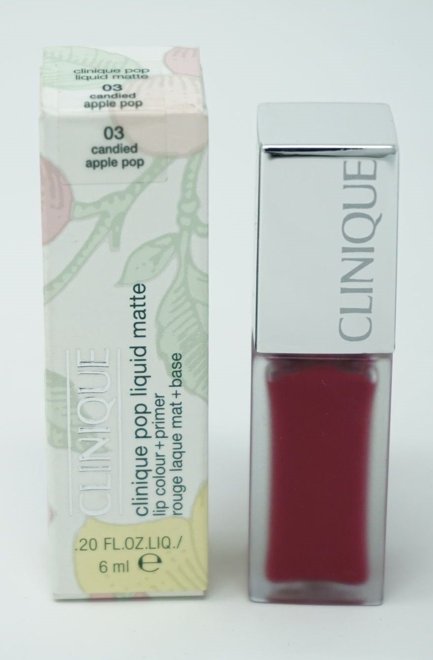 CLINIQUE Lippenstift Clinique Pop liquid Matte Lippenstift 6ml/ 03 Candied apple pop