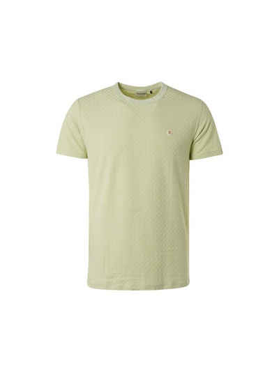 NO EXCESS T-Shirt »T-Shirt Crewneck Melange Jacquard« (1-tlg)