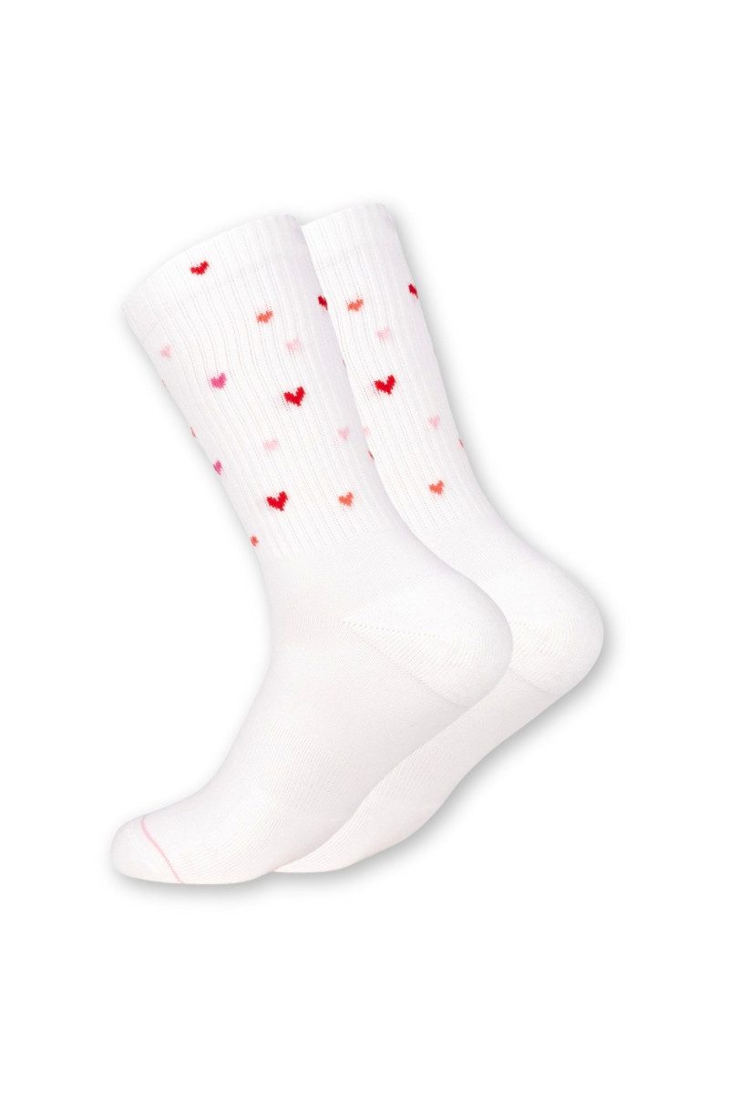 ooley GmbH Socken Socken - ICON LOVE IS EVERYWHERE - white