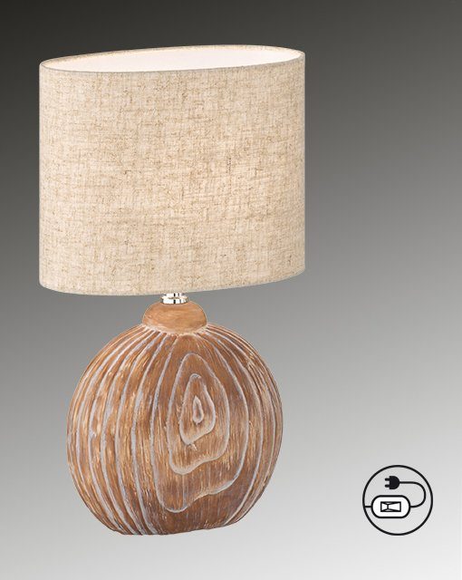 FISCHER & HONSEL Tischleuchte Tobse, ohne Leuchtmittel günstig online kaufen