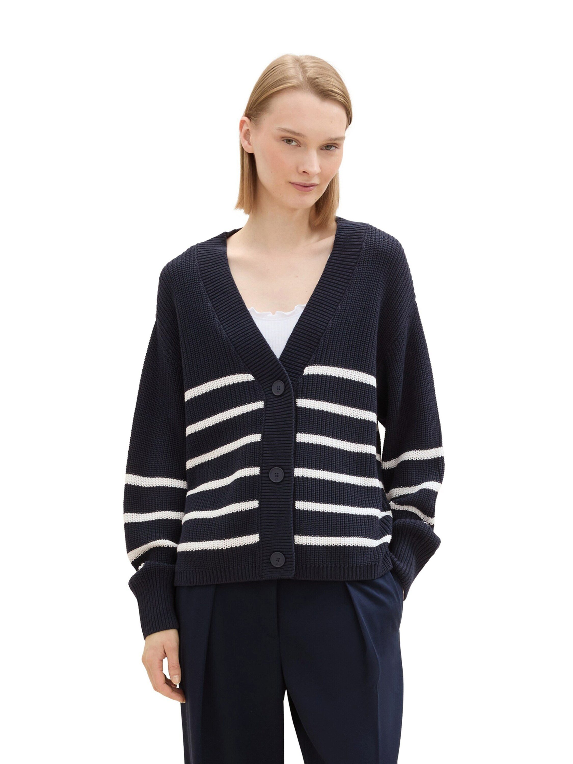 TOM TAILOR Denim Strickjacke (1-tlg) Plain/ohne günstig online kaufen