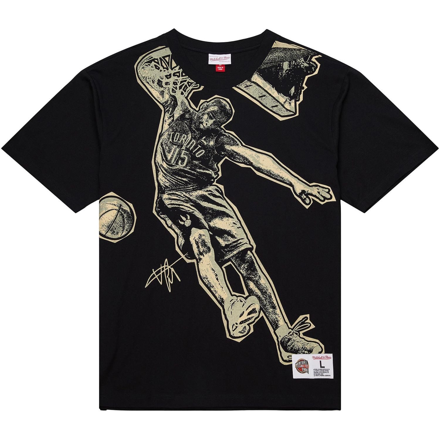 Mitchell & Ness Print-Shirt Vince Carter HALL OF FAME Premium