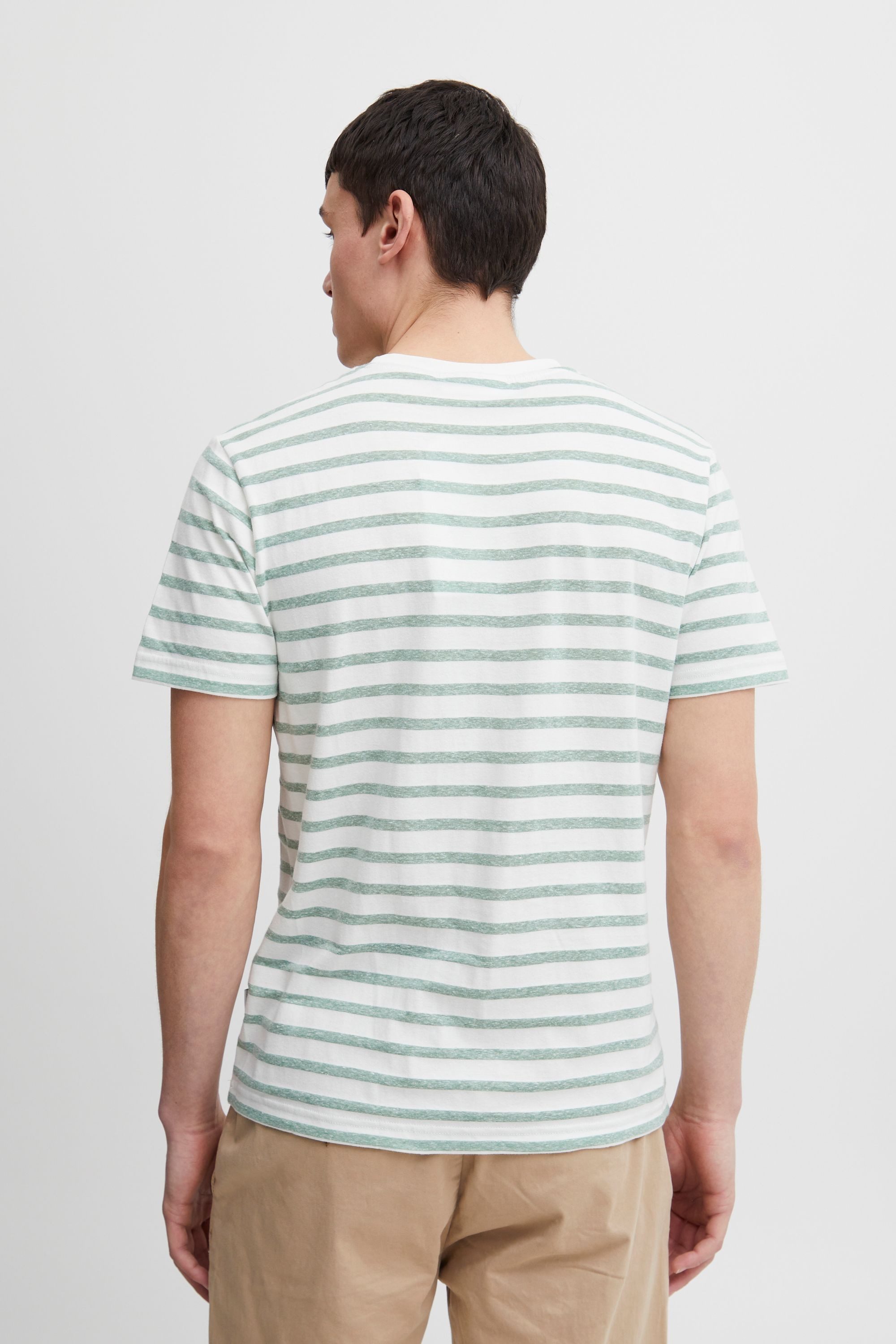 Casual Friday T-Shirt CFThor T-Shirt aus Leinenmix