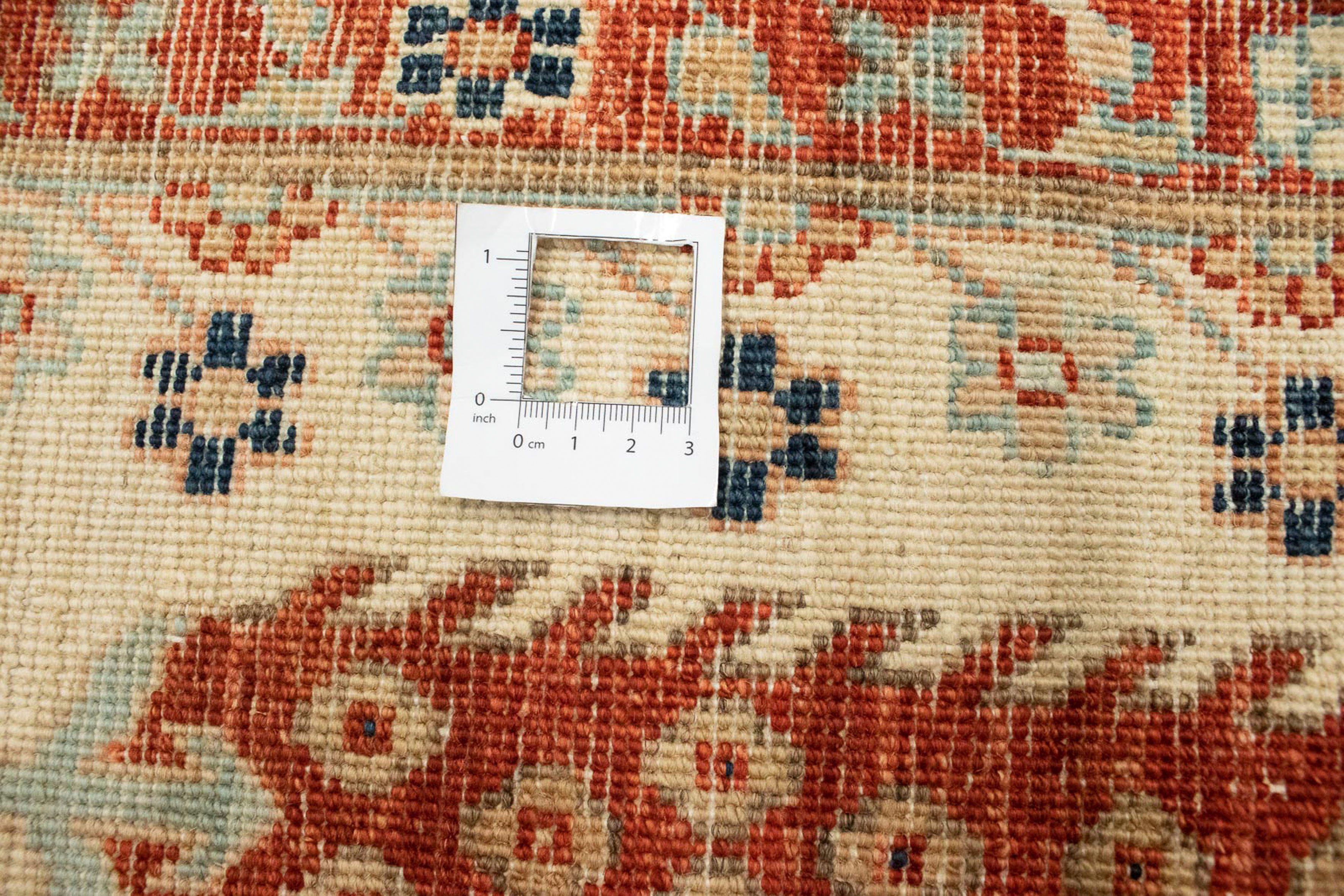 6 beige, cm 184 Orientteppich Handgeknüpft, mit x Ziegler Zertifikat Wohnzimmer, - morgenland, rechteckig, - Einzelstück mm, 268 Höhe: