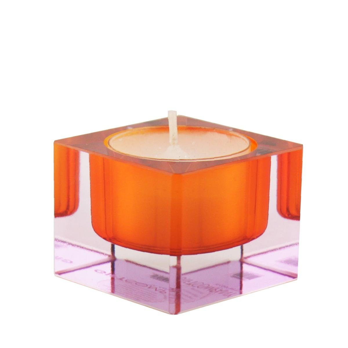 (Stück) Teelichthalter Teelichthalter Giftcompany Kristallglas Sari Gift-Company